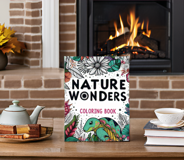 Nature Wonders Coloring Book